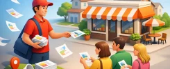 Volantinaggio per attività locali che porta clienti
