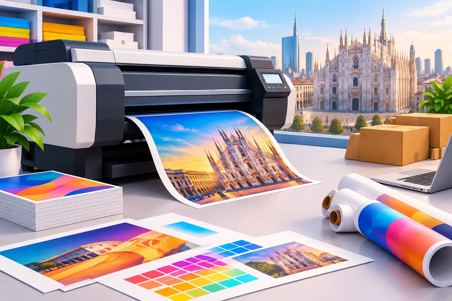 Stampa rapida Milano per progetti che contano